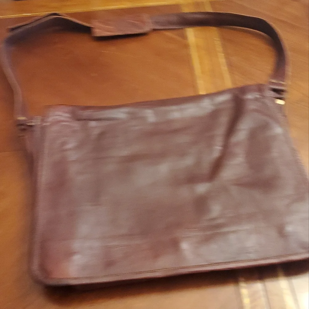 Oil Tanned Leather Vintage Messenger Crossbody Bag